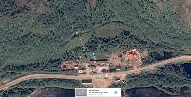 Saksalaisten rakentama köysirata Petsamossa