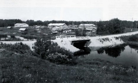 Kokkosalmen kylänäkymä