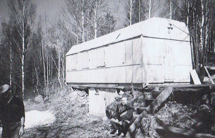 Tali-Ihantala suurtaisteluiden komentopaikka Alahovin perunakellari