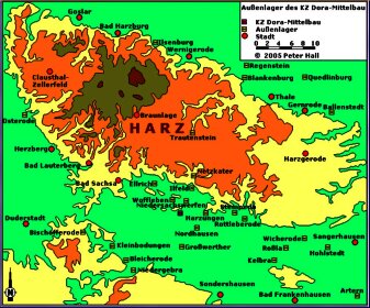Mittelbau-Dora ulkovarastot