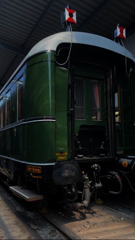 Hitlerin salonkivaunu rautatiemuseo Bochum